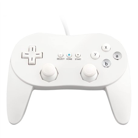 OSTENT Manette classique Filaire Pro Gamepad Joystick pour Console de jeux vidéo pour Wii Remote