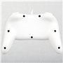OSTENT Manette classique Filaire Pro Gamepad Joystick pour Console de jeux vidéo pour Wii Remote, Couleur Blanc