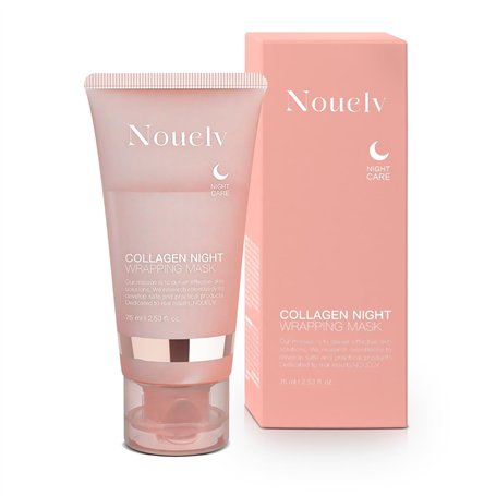 Nouelv - Masque Visage Nuit au Collagène - Anti-Rides