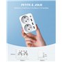 LENCENT Adaptateur Prise USA Américaine Canada, Prise Française avec 3 Ports USB et 1 Port USB-C adapté aux États-Unis Mexique T