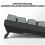 Rii Clavier Gamer Mécanique 60% Compact | Interrupteurs Rouges | RGB Polycouleur Rétroéclairé | 3 Modes sans Fil (Bluetooth 5.0 