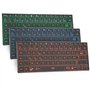 Rii X9 Clavier Bluetooth | sans Fil RGB | Rechargeable | Étui Aluminium | Compatible iPad 10th
