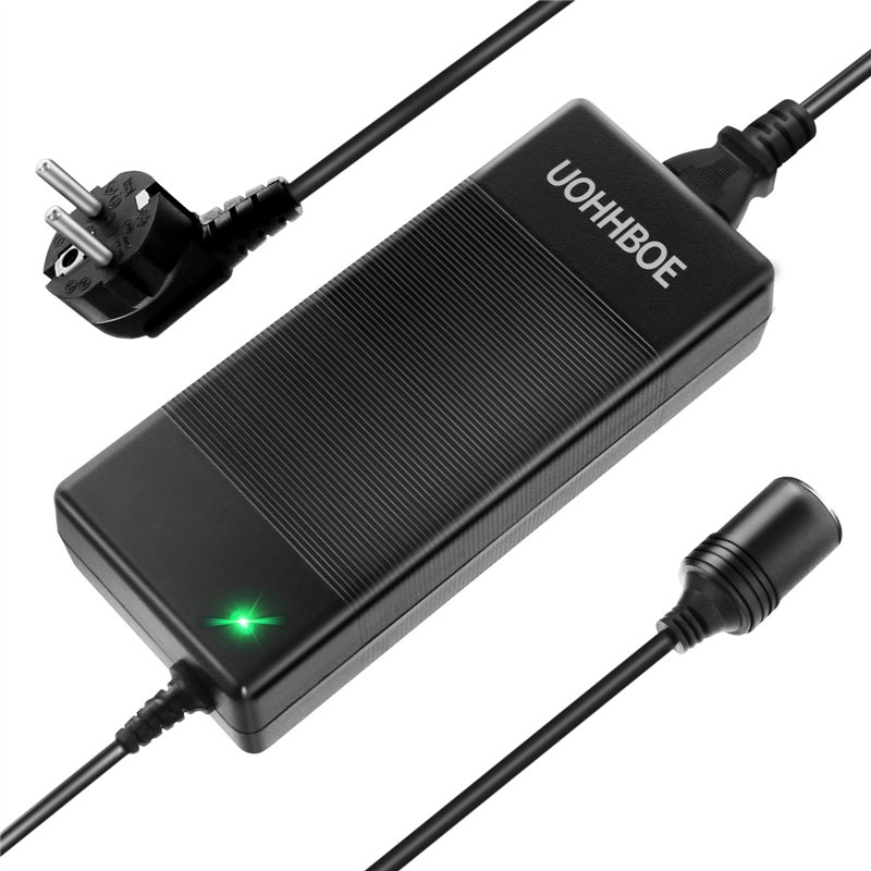 UOHHBOE 10A 120W AC à DC Adaptateur Converter 220V 12V Transformateur Electriques Prise Dallume Cigare De Voiture 100 240v Chargeur Secteur Pour Gonfleur Pneu Aspirateur Refrigerateur