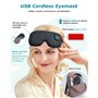 électrique USB Masque Yeux Chauffant sans fil pour la blépharite