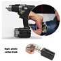 The Lord of the Tools 2 paires de Brosses à Charbon pour Meuleuse d'angle avec Coupure Automatique Compatible avec Black & Decke