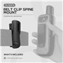 TUSITA Clip de Ceinture Support Compatible avec Garmin Handhelds - GPS Système Accessoires 010-11734-20