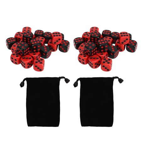 Lot de 48 Dés à 6 Faces