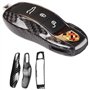 Nicoone Coque de Clé de Voiture,3 Pièces Carbone Couvercle De Clé à Distance,Accessoire Clé de Voiture pour Porsche Cayman/Macan