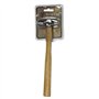 The Beadsmith Vintaj Marteau à Panne sphérique, 24 cm, tête en Acier de 61 mm et Manche en Bois, Outil de Fabrication de Bijoux