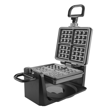 Emerio WM-110984.4 Gaufrier rotatif pour 4 gaufres belges en même temps