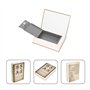 Coffre Fort pour Livres, coffres-forts de détournement de stockage portables, boîte cachée de simulation, caisse d'argent en mét