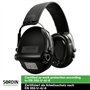 Sordin Pro Casques Antibruit Électroniques à Forte Atténuation 75302-02-G-S - Protection Auditive - Coussins en Gel - Coques d'o