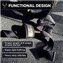 Bullstep - Sangle de Tirage Musculation | Lifting Straps | Bande de Tirage Musculation | Sangle Musculation Poignet Halterophili