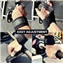 Bullstep - Sangle de Tirage Musculation | Lifting Straps | Bande de Tirage Musculation | Sangle Musculation Poignet Halterophili