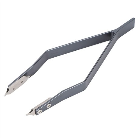 Pince à épiler à ressort de montre