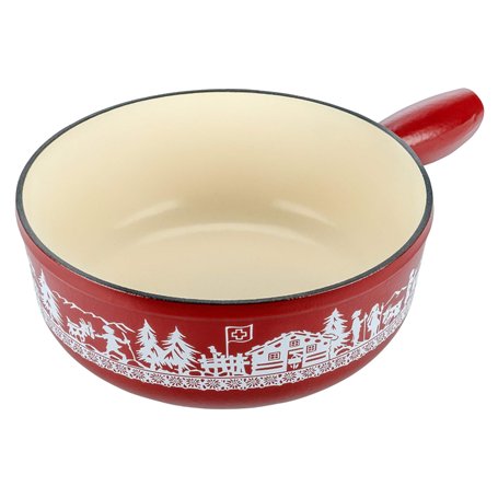 KUHN RIKON Fondue au fromage Caquelon Fonte de fer Alpage