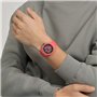 Swatch Montre Paradiso KINETIKO, rouge, Moderne