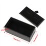 YOUNAFEN Boîte de rangement en cuir synthétique pour boutons de manchette - Écrin de rangement pour boutons de manchette - Écrin