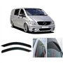 AC WOW Lot de 2 déflecteurs d'air pour Mercedes-Benz Vito Viano Classe V W639 2003 2004 2005 2006 2007 2008 2009 2010 2011 2012