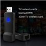 Carte réseau sans Fil Multifonction pour TV avec Port LAN