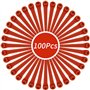 EVEHAP Lot de 100 lames en plastique compatibles avec coupe-bordure Gardena, lames de rechange pour coupe-bordures Gardena sans 