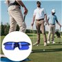 Lunettes de Recherche de Balle de Golf Lunettes de Golf Lentille Bleue Stockage Facile PC pour Parcours de Golf