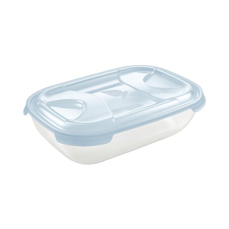 Tontarelli – Boîte rectangulaire 2L Nuvola Bleu/Transparent