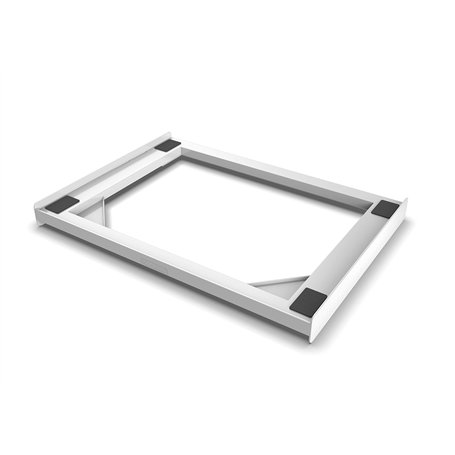 Meliconi Base Tour Slim Kit de sur-position en technopolymère pour machine à laver et sèche-linge