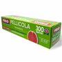 FRIO - 1 rouleau de film PVC alimentaire 300 m - Trousse professionnelle avec scie - Élastique et auto-scellant pour stockage et