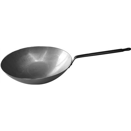 Pintinox Wok en fer de 34 cm de diamètre - Série Excalibur - Induction