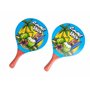 Raquettes de plage en bois raquettes de mer avec balle souple jeux raquette beach tennis plage jardin adulte garçons enfants cou