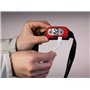 POLY POOL - PP3157 Lampe frontale LED de randonnée et d'extérieur - Lampe frontale LED rechargeable par USB 3 fonctions - Lampe 