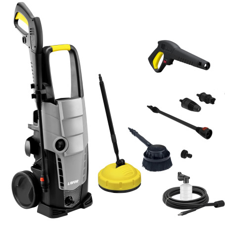 Lavor Nettoyeur Haute Pression Galaxy 150 GL avec Brosse Rotative et Accessoire Lave sols