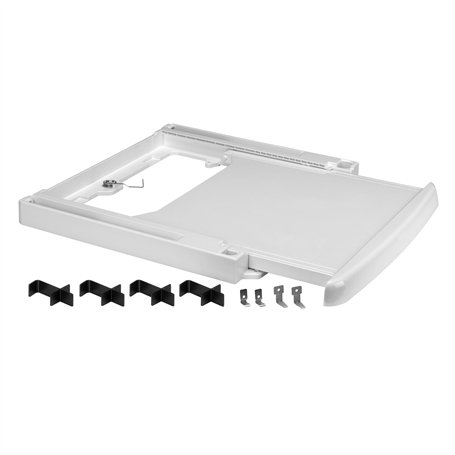 Wpro AMC934 Kit de Superposition avec Tablette pour Lave Vaisselle et Sèche Linge Whirlpool