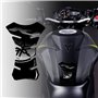 4R Quattroerre.it 18145 Protège-réservoir adhésif 3D pour Moto Yamaha R1 Noir