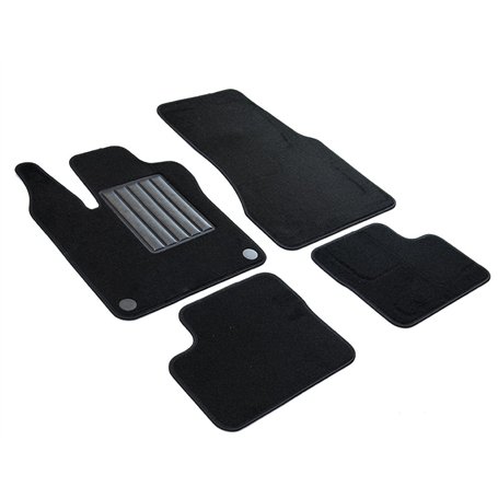 MTM SP-4932 Tapis sur Mesure en Velour pour Renault Twingo III (aussi Electric) 08.2014> / Smart Forfour (aussi Electric) 08.201