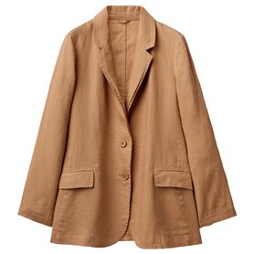 Veste Déstructurée en Lin Femme - United Colors of Benetton 80,14 €