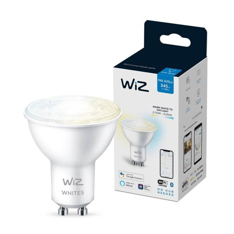 WiZ 8718699787110Z éclairage intelligent Ampoule intelligente Bluetooth/Zigbee Blanc 4,9 W