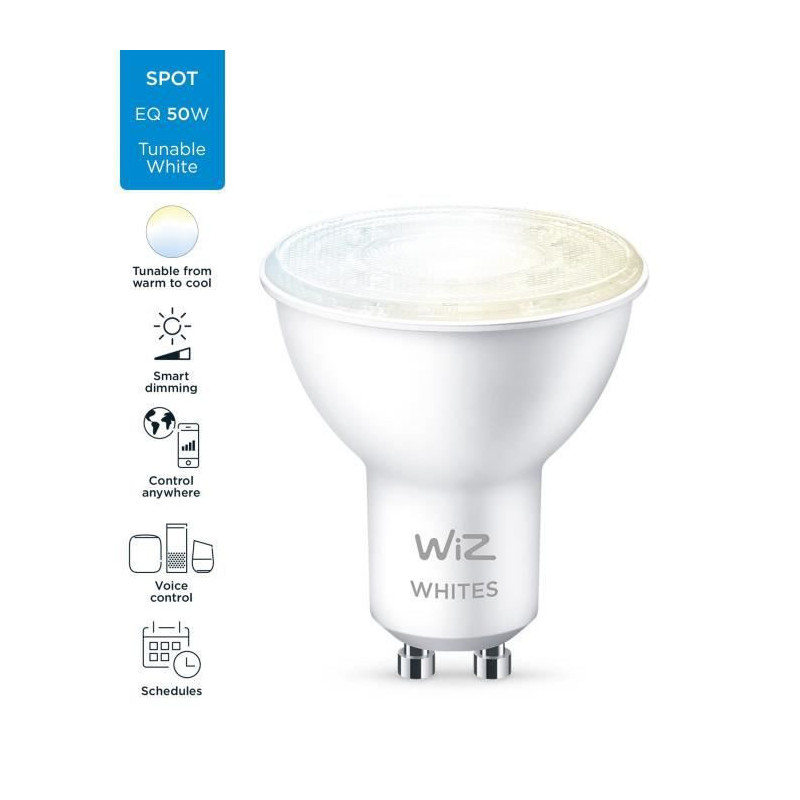 Image secondaire de WiZ 8718699787110Z éclairage intelligent Ampoule intelligente Bluetooth/Zigbee Blanc 4,9 W