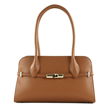 Furla Goccia Dome Shoulder Bag M Brandy