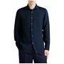 United Colors of Benetton Camicia 5bkuuq04q Chemise, Bleu, Large Homme