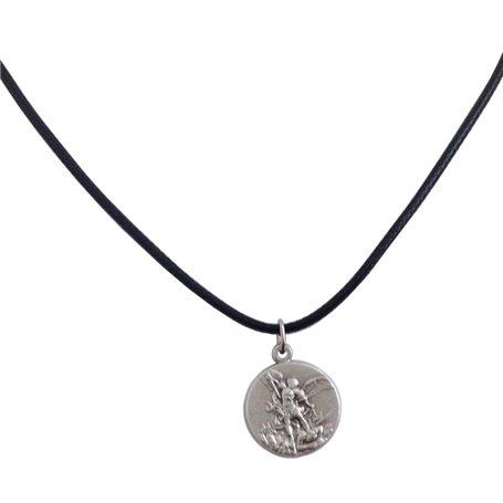 I G J Médaille de Saint Michel Archange avec Corde - Les médailles des Saints Patrons