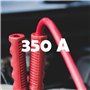 Câbles de démarrage de Batterie de Voiture Professionnels || 350 A - 3,5 m. Fabriqué en cuivre Pur et revêtu de PVC résistant au