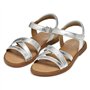 Geox J Sandal Karly Girl, Silver 1, 37 EU