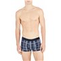 Emporio Armani Tartan Gift Box 2-Pack Trunk Les Troncs, Stampa SCOZZES/Marin, M pour des Hommes