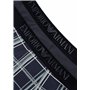 Emporio Armani Tartan Gift Box 2-Pack Trunk Les Troncs, Stampa SCOZZES/Marin, M pour des Hommes