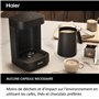 Haier I-Master Série 5 Préparateur de Boissons Chaudes et Mousseur Multi-Boissons, Programmes Lait, Café, Chocolat Chaud, Thé et