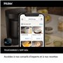 Haier I-Master Série 5 Préparateur de Boissons Chaudes et Mousseur Multi-Boissons, Programmes Lait, Café, Chocolat Chaud, Thé et