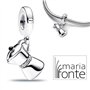 MariaFonte Charm New 2025 Compatible toutes les marques pendentif cafetière couvercle ouvrable café anniversaire anniversaire pe
