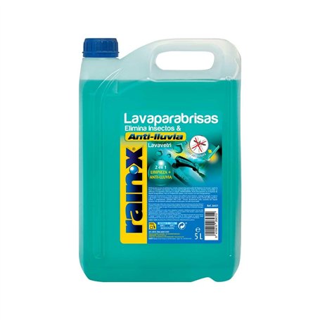 Rain-X Lave-vitre anti-pluie avec protection anti-insectes - 5L